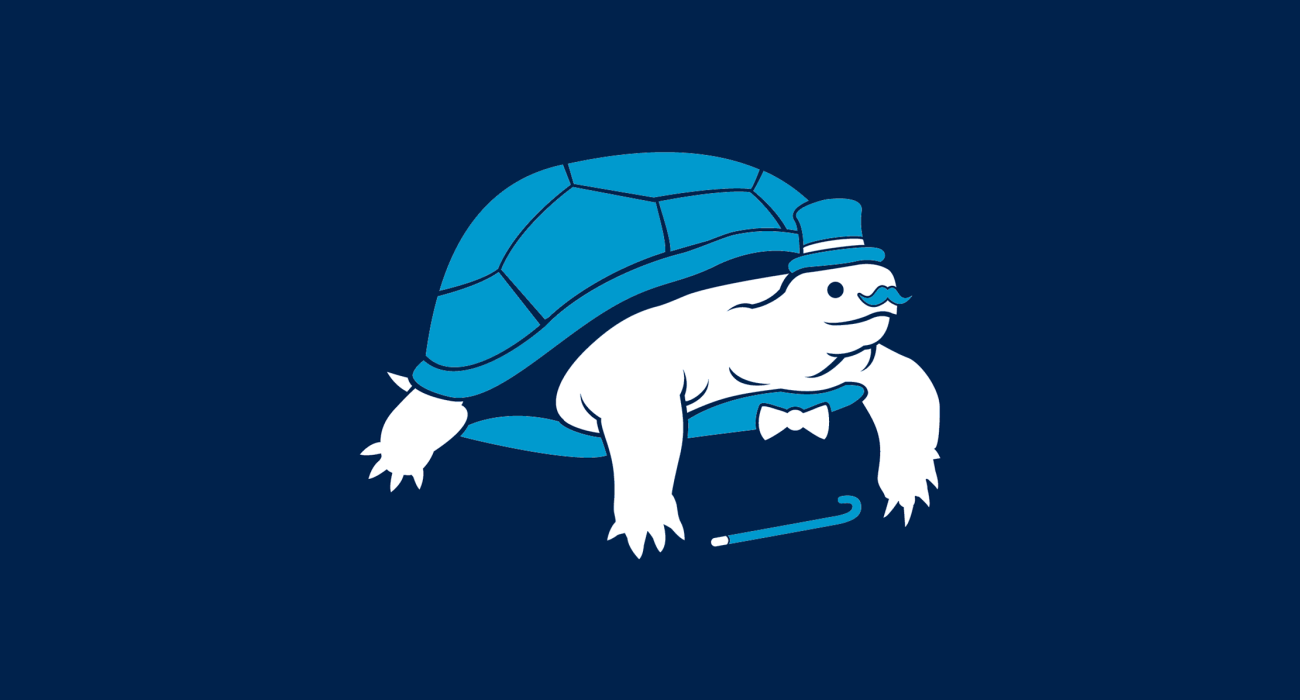 A fancy pants turtle, dressed to the nines and ready for a night out on the town