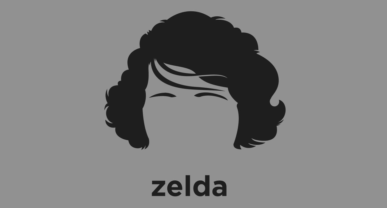 Zelda Fitzgerald: American novelist and an emblem of the Jazz Age, Roaring Twenties, and Lost Generation, and posthumously as a feminist icon
